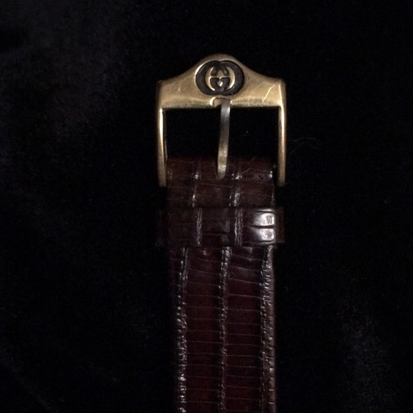 GUCCI watch—Authentic vntg silver gold gray face - Picture 6 of 8